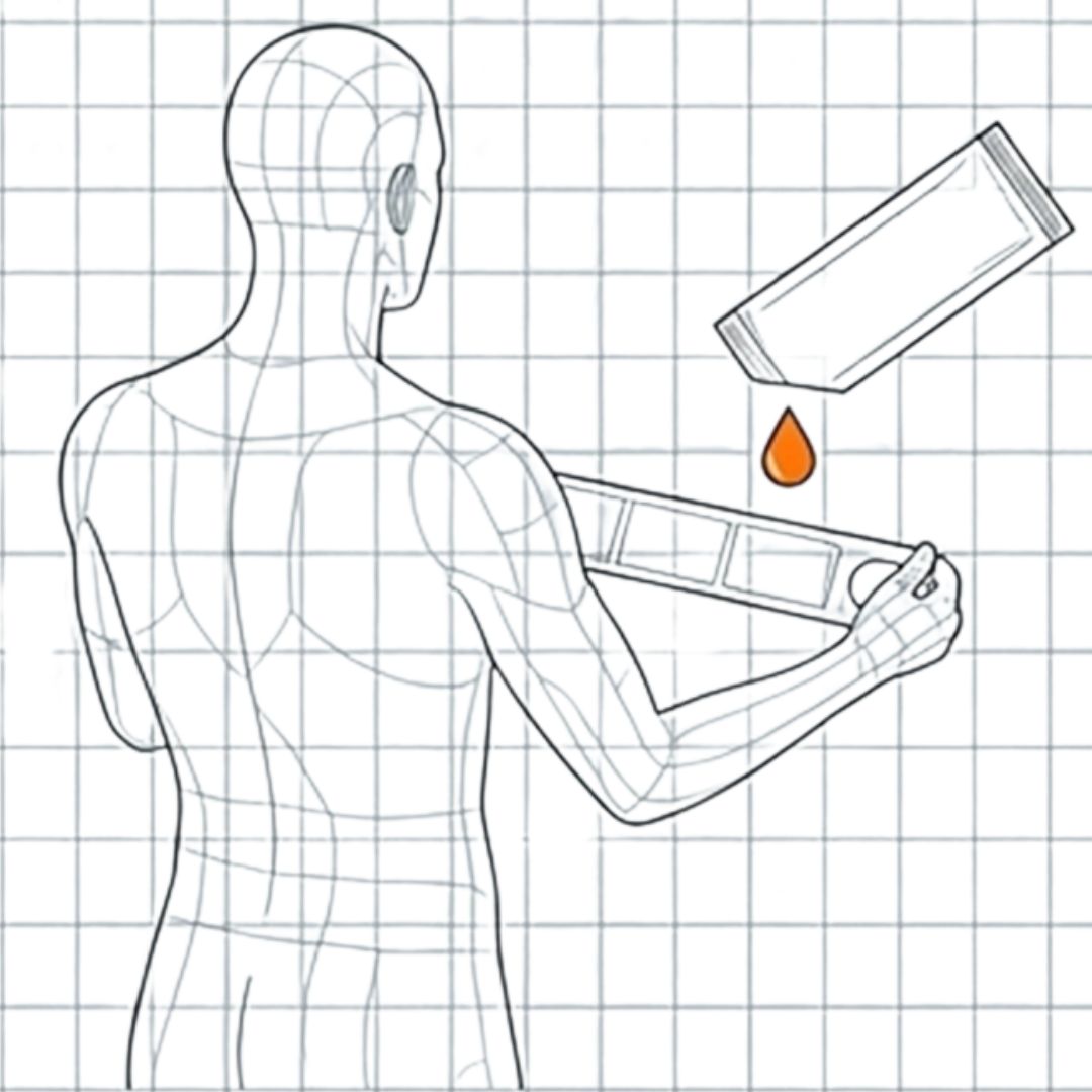 Illustration for step 1: Load the dosing lines