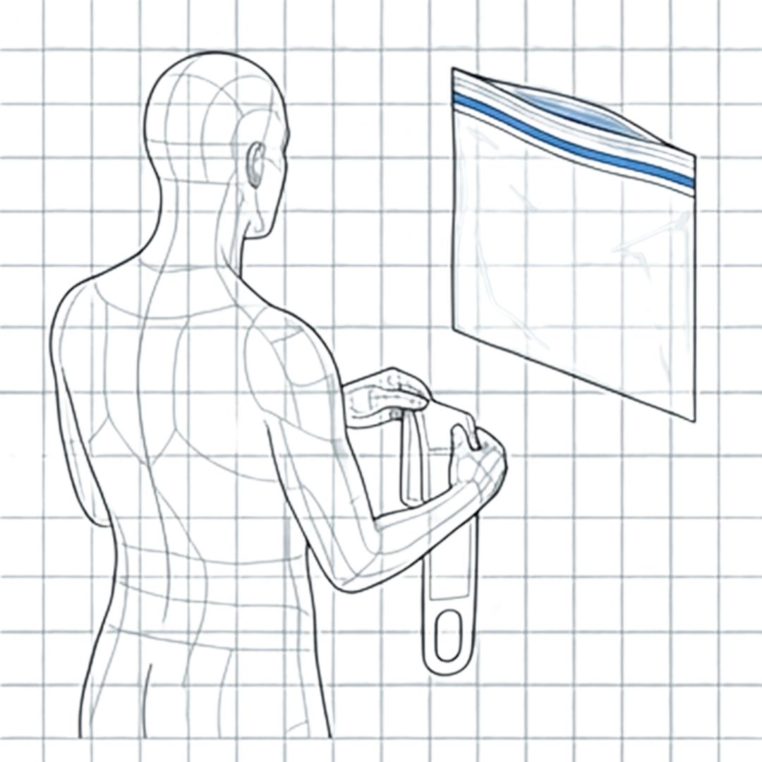 Illustration for step 3: Flip, blend, and store